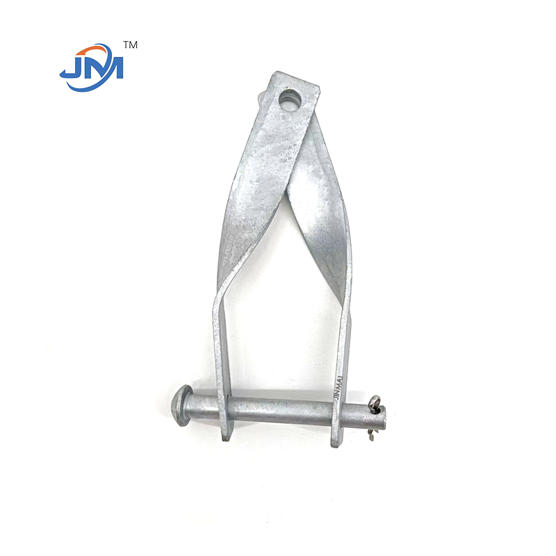 Hot dip galvanized U Twist Shackle 