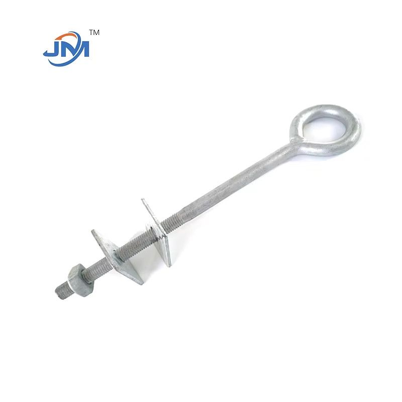 eye  bolt  with nut and washer hot dip galvanized 