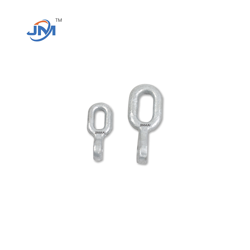 Y type ball eye link fitting for overhead power lines