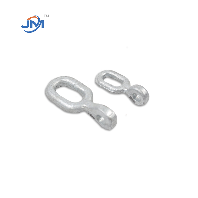 Y type ball eye link fitting for overhead power lines